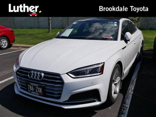 Glacier White Metallic 2018 Audi A5 2.0T Premium Plus