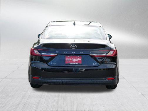Midnight Black Metallic 2025 Toyota Camry LE