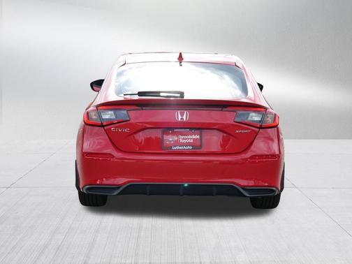 Rallye Red 2025 Honda Civic Sport