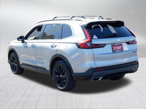Solar Silver Metallic 2025 Honda CR-V Hybrid Sport Touring AWD