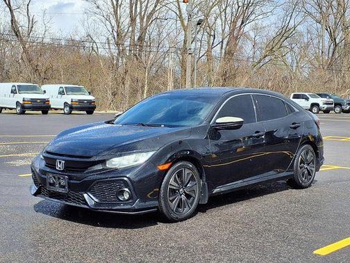 Crystal Black Pearl 2018 Honda Civic EX-L w/Navi