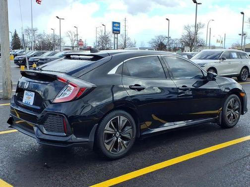 Crystal Black Pearl 2018 Honda Civic EX-L w/Navi