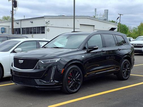 Stellar Black Metallic 2024 Cadillac XT6 Sport AWD