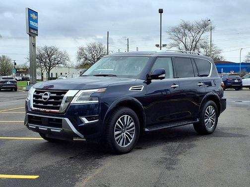 Hermosa Blue Pearl 2024 Nissan Armada SL 4WD
