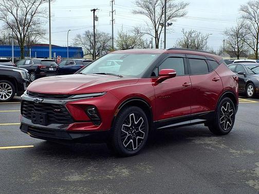 Radiant Red Tintcoat 2024 Chevrolet Blazer RS
