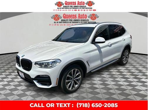 White 2019 BMW X3 xDrive30i