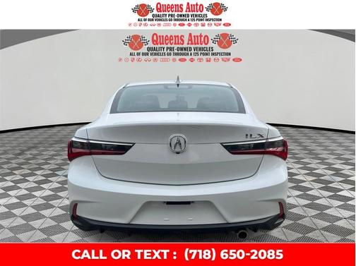 Platinum White Pearl 2020 Acura ILX Technology Package