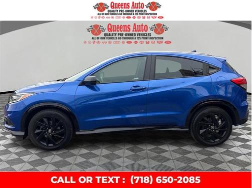 Aegean Blue Metallic 2021 Honda HR-V AWD Sport