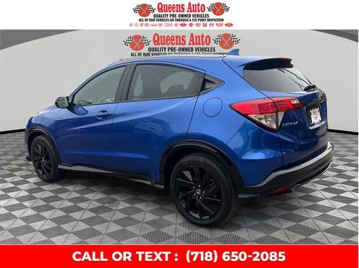 Aegean Blue Metallic 2021 Honda HR-V AWD Sport