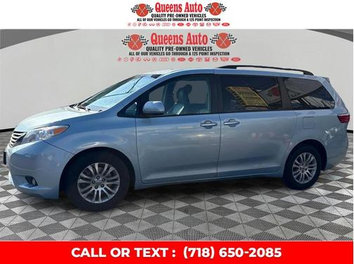 Blue 2017 Toyota Sienna XLE Premium