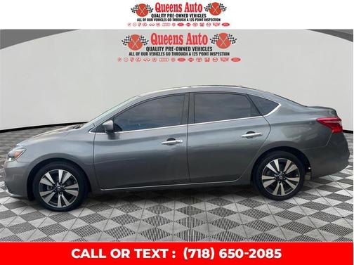 Gun Metallic 2019 Nissan Sentra SV