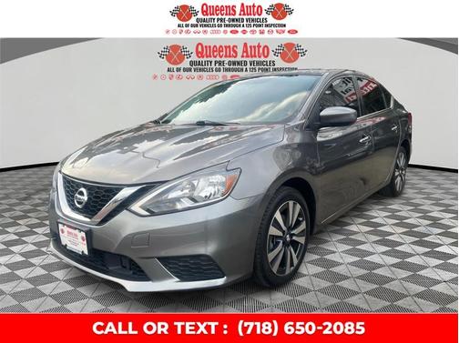Gun Metallic 2019 Nissan Sentra SV
