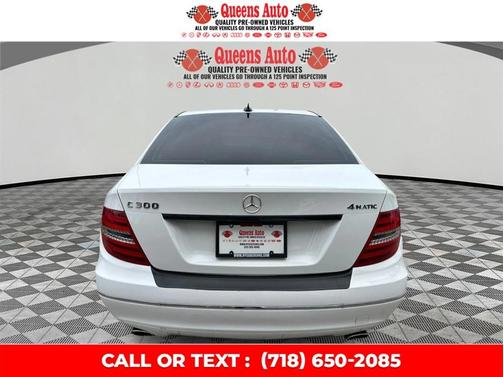 White 2014 Mercedes-Benz C-Class C 300 4MATIC Sport