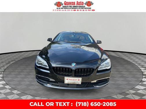 Black 2017 BMW 640 i xDrive