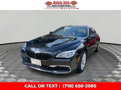 Black 2017 BMW 640 i xDrive