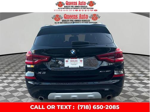 Jet Black 2019 BMW X3 xDrive30i