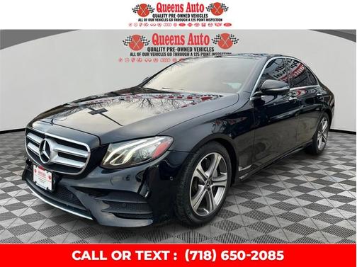 Black 2020 Mercedes-Benz E-Class 4MATIC