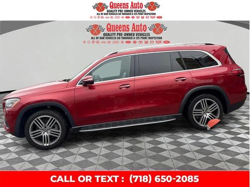designo Cardinal Red Metallic 2021 Mercedes-Benz GLS 450 4MATIC