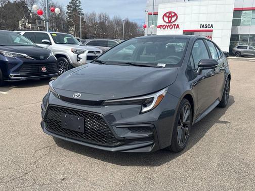 Underground/Midnight Black Metallic 2026 Toyota Corolla XSE