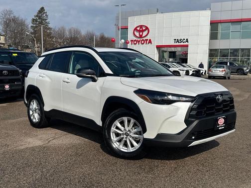 Wind Chill Pearl 2026 Toyota Corolla Cross LE