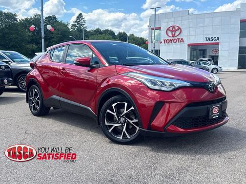 Supersonic Red 2021 Toyota C-HR XLE