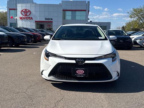 White 2022 Toyota Corolla LE