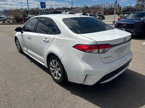 White 2022 Toyota Corolla LE
