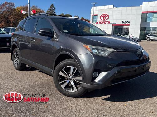 Gray 2018 Toyota RAV4 XLE