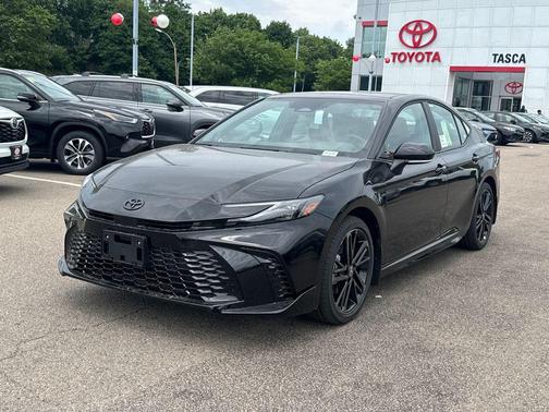 Midnight Black Metallic 2026 Toyota Camry XSE