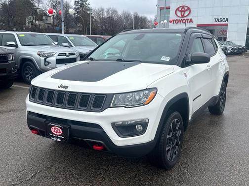 White Clearcoat 2019 Jeep Compass Trailhawk