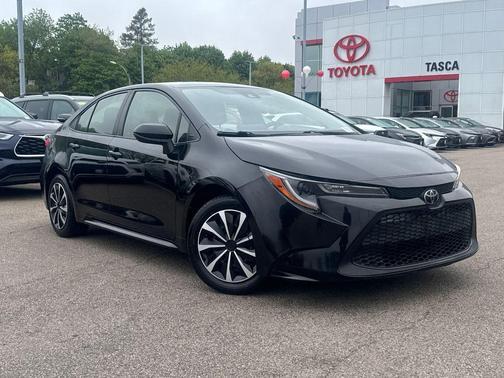 Black Sand Pearl 2020 Toyota Corolla LE