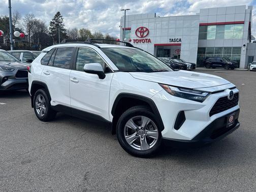 Ice Cap 2024 Toyota RAV4 Hybrid LE