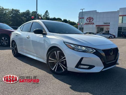Aspen White Tricoat 2021 Nissan Sentra SR