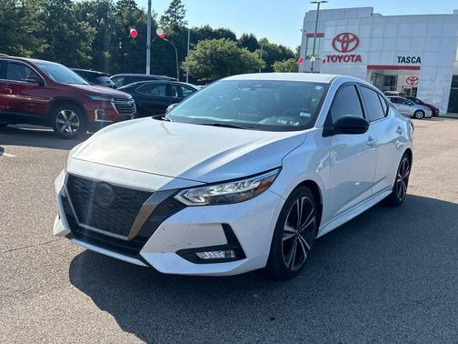 Aspen White Tricoat 2021 Nissan Sentra SR