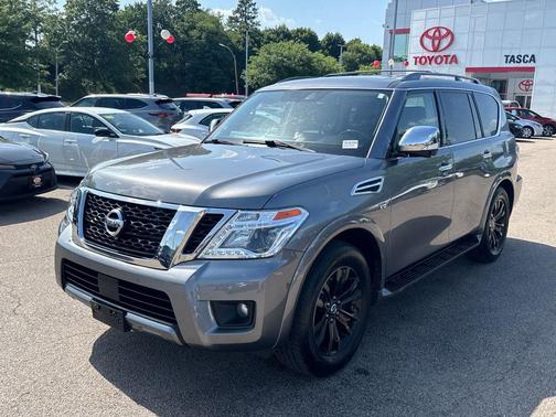 Gun Metallic 2020 Nissan Armada Platinum 4WD