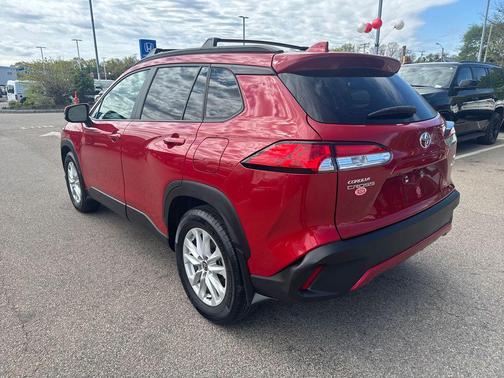 Barcelona Red Metallic 2024 Toyota Corolla Cross LE