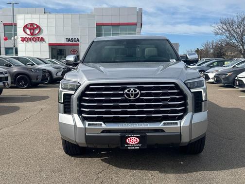 Celestial Silver Metallic 2025 Toyota Tundra Hybrid Capstone