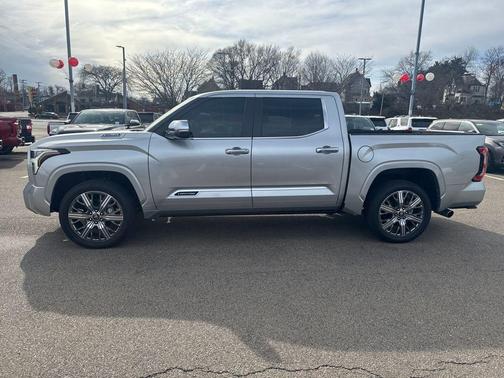 Celestial Silver Metallic 2025 Toyota Tundra Hybrid Capstone