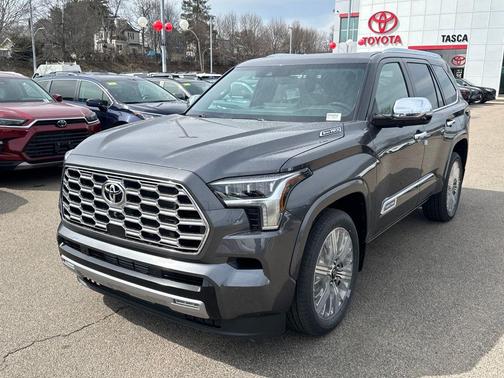 Magnetic Gray Metallic 2026 Toyota Sequoia Capstone