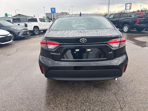 Midnight Black Metallic 2026 Toyota Corolla LE