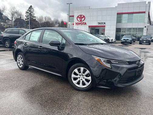 Midnight Black Metallic 2026 Toyota Corolla LE