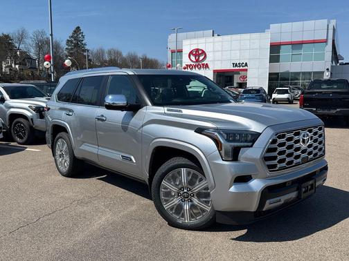 Celestial Silver Metallic 2026 Toyota Sequoia Capstone