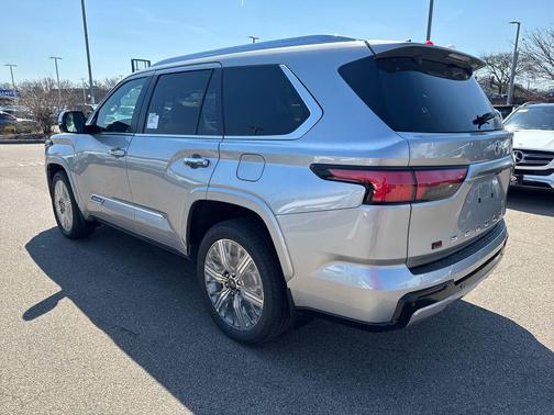 Celestial Silver Metallic 2026 Toyota Sequoia Capstone