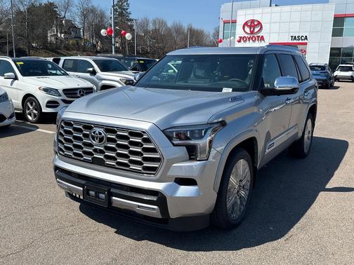 Celestial Silver Metallic 2026 Toyota Sequoia Capstone