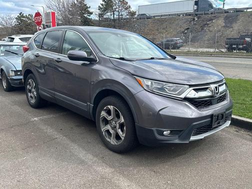 Gray 2019 Honda CR-V EX
