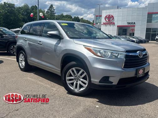 Silver Sky Metallic 2016 Toyota Highlander LE