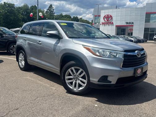 Silver Sky Metallic 2016 Toyota Highlander LE