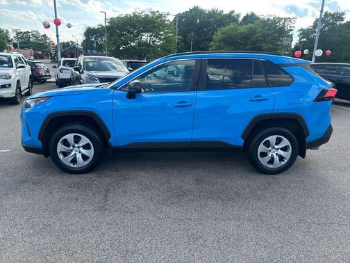 Blue Flame 2021 Toyota RAV4 LE