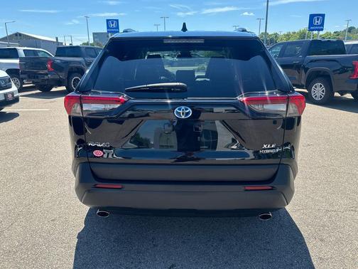Midnight Black Metallic 2021 Toyota RAV4 Hybrid XLE