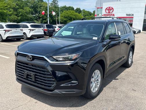 Midnight Black Metallic 2026 Toyota Grand Highlander XLE